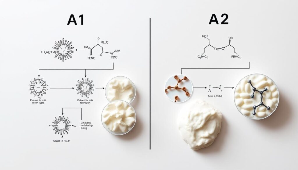 A1 vs A2 protein digestion comparison